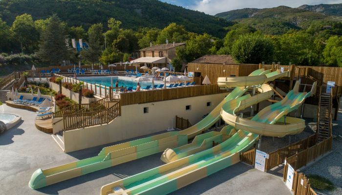 Camping Castellane Ciela Village Terra Verdon Toboggans