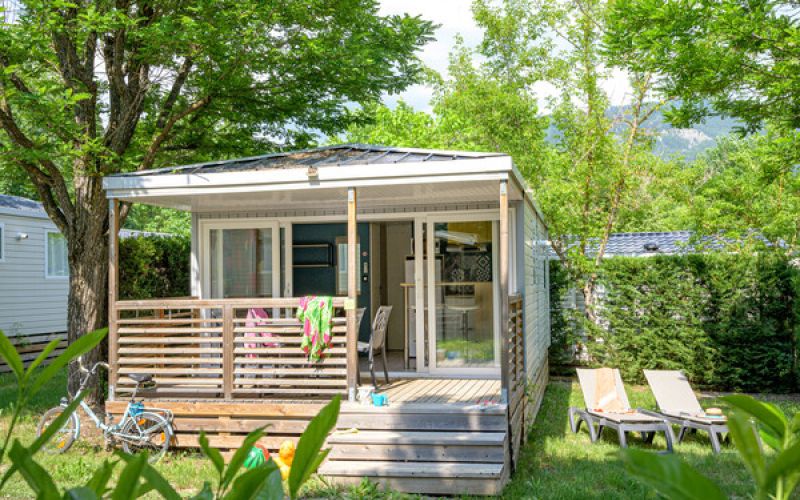 location mobil home gorge verdon 2 chambres