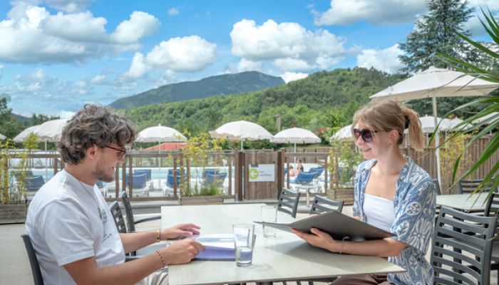 Camping Castellane Ciela Village Terra Verdon Terrasse