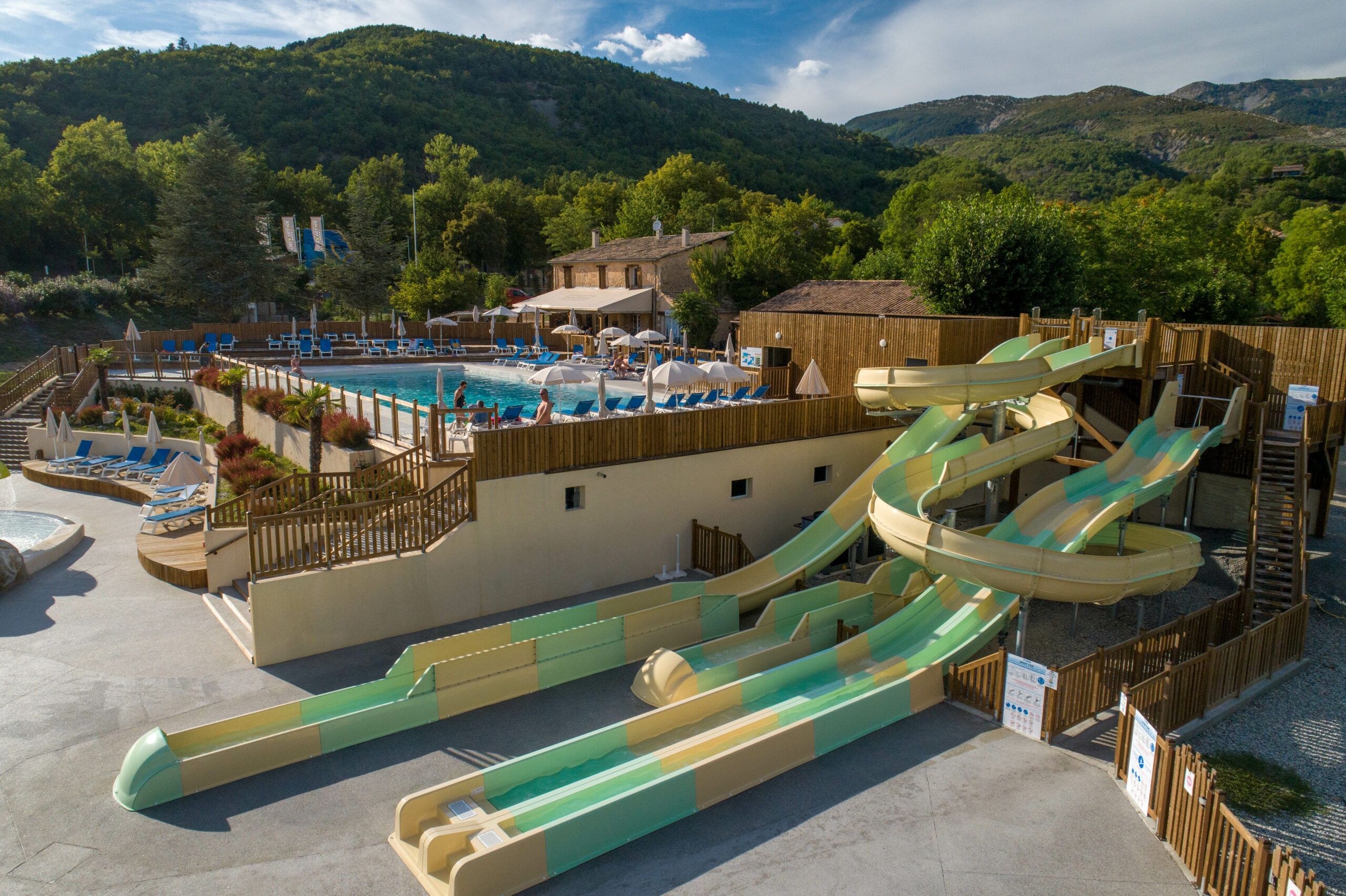 Camping Castellane Ciela Village Terra Verdon Toboggans