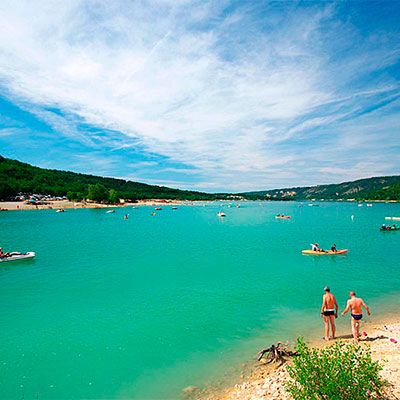 Camping Castellane Ciela Village Terra Verdon Lac de Sainte Croix