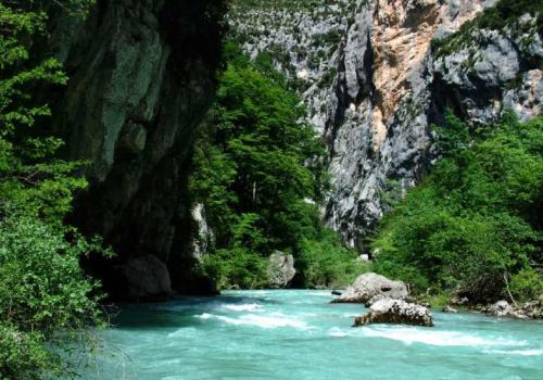 Camping Castellane Ciela Village Terra Verdon Sentier de l'Imbut