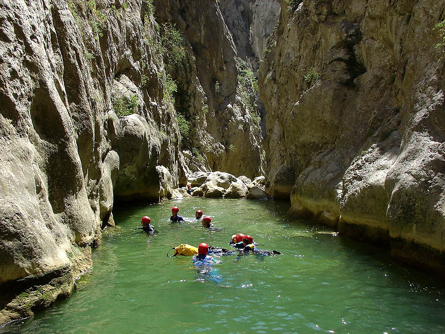 canyoning rafting gorges du verdon